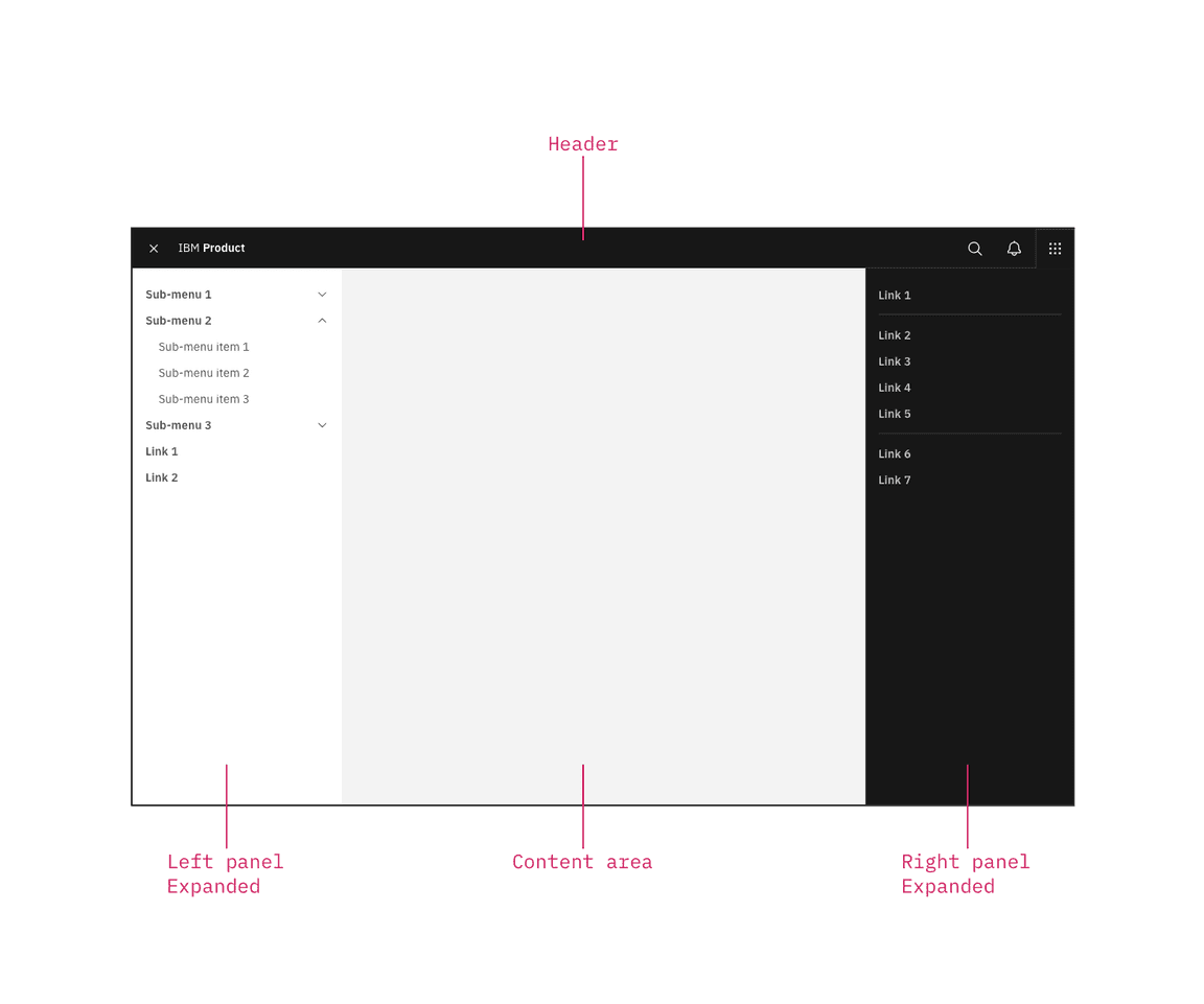 UI shell components.